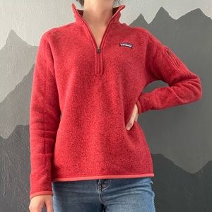 Women’s Patagonia Better Sweater • Red • Small